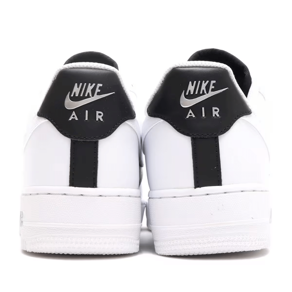 Nike Air Force 1 Low PRM White Black Metallic Silver foto 4