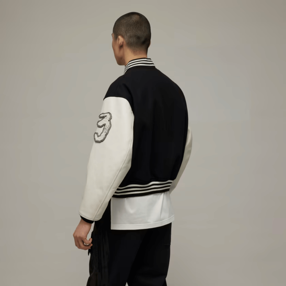 Y-3 x adidas Jaqueta Letterman Black - Droper