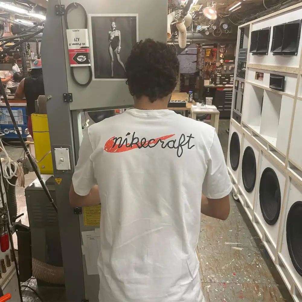 Tom Sachs x NikeCraft Camiseta Studio White foto 3