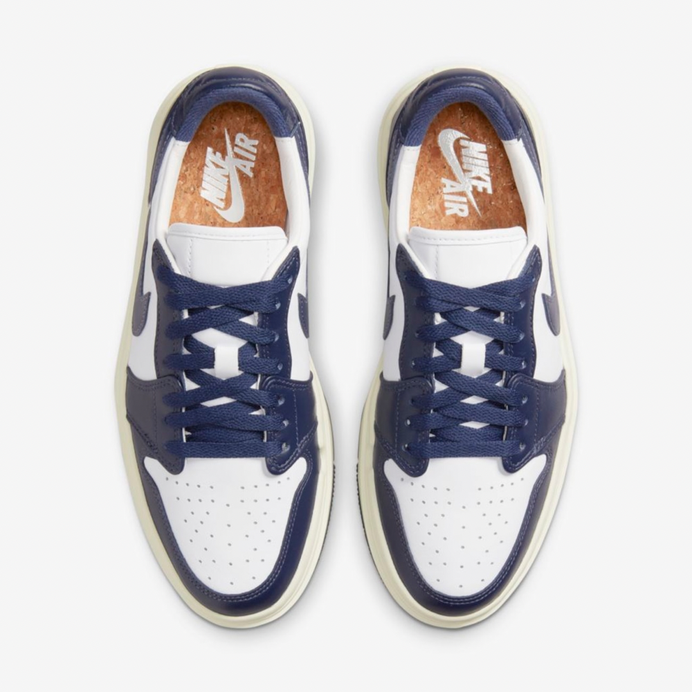 Air Jordan 1 Low Elevate Navy White foto 2