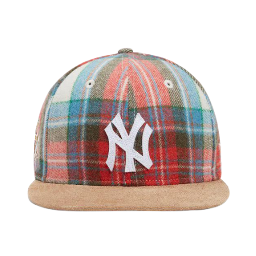 Kith x New Era Boné New York Yankees Plaid