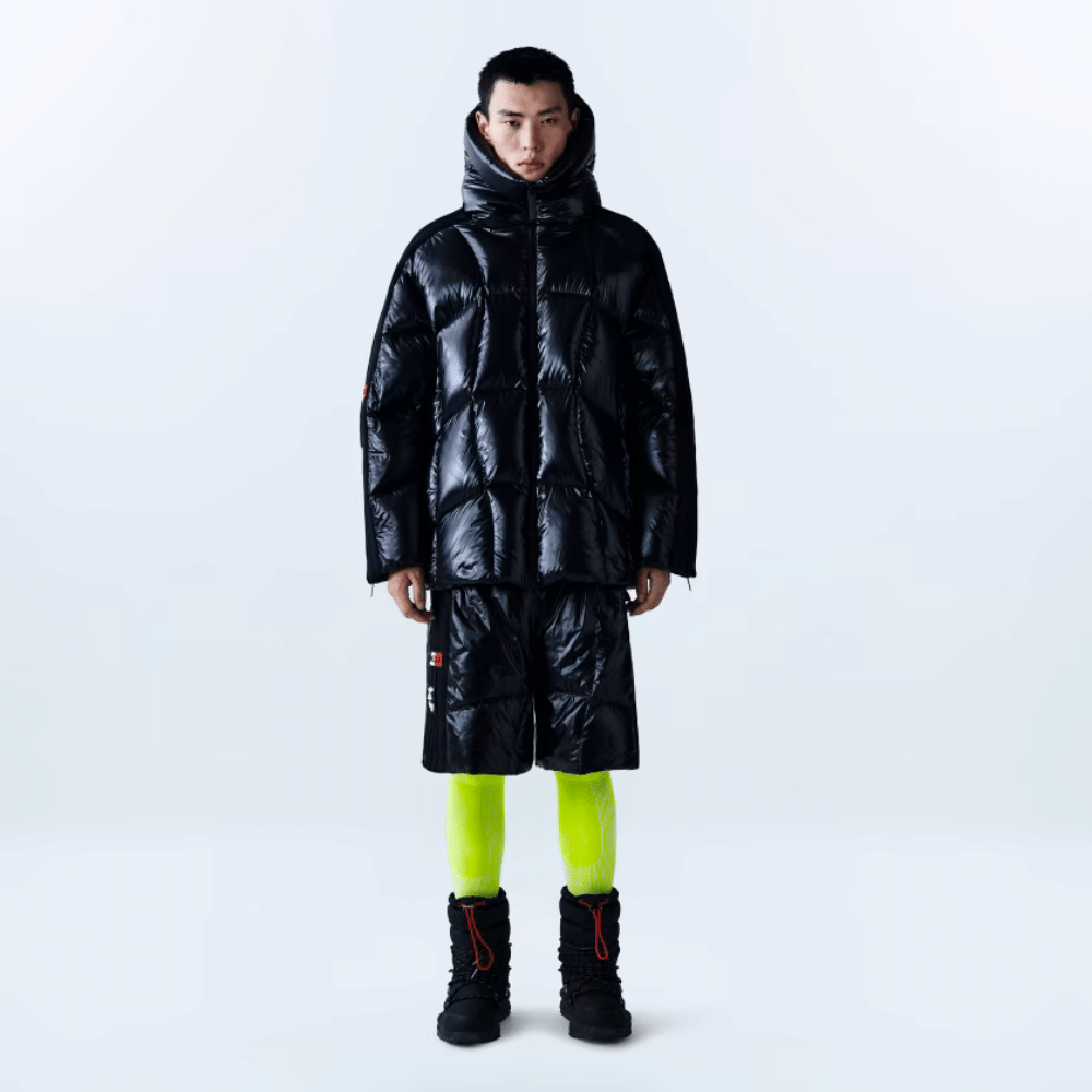 Moncler x adidas Bermuda Pluma de Ganso Black - Droper