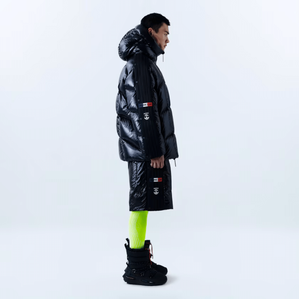 Moncler x adidas Bermuda Pluma de Ganso Black - Droper