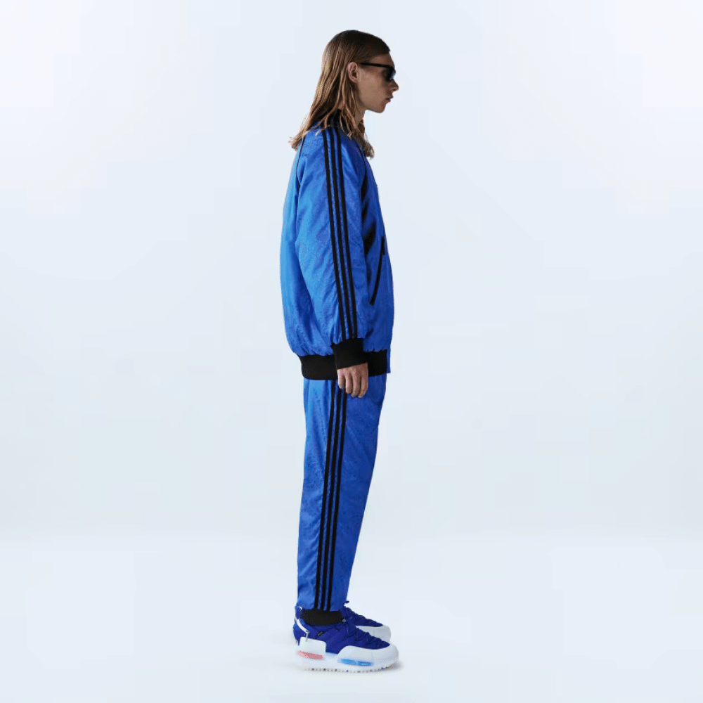 Moncler x adidas Calça Reversível Seelos Royal Blue Black - Droper
