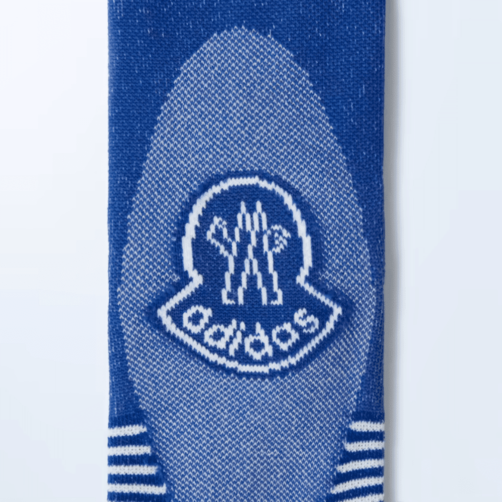 Moncler x adidas Meias Cano Médio Royal Blue - Droper