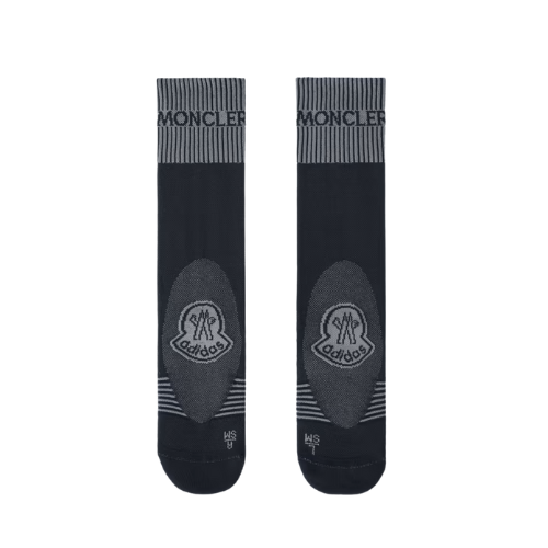 Moncler x adidas Meias Cano Médio Black