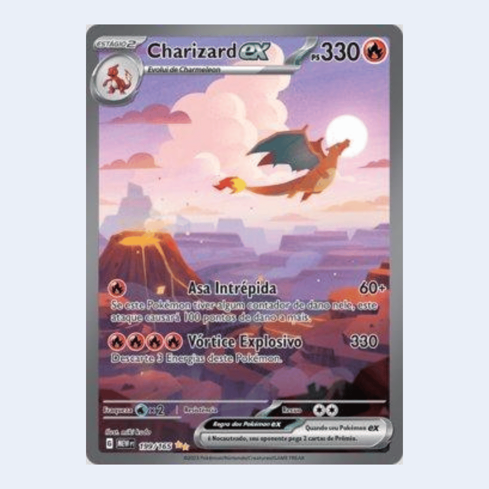 Charizard ex (199/165), Busca de Cards