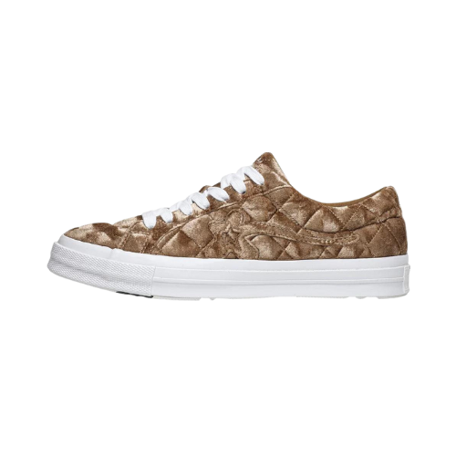 Golf Le Fleur x Converse One Star Quilted Velvet Brown