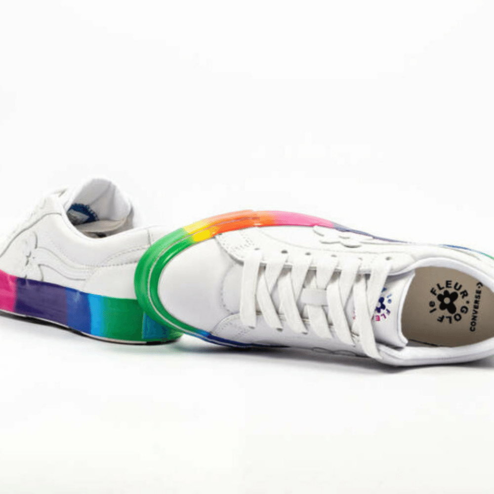 Golf Le Fleur x Converse One Star Ox Rainbow foto 2