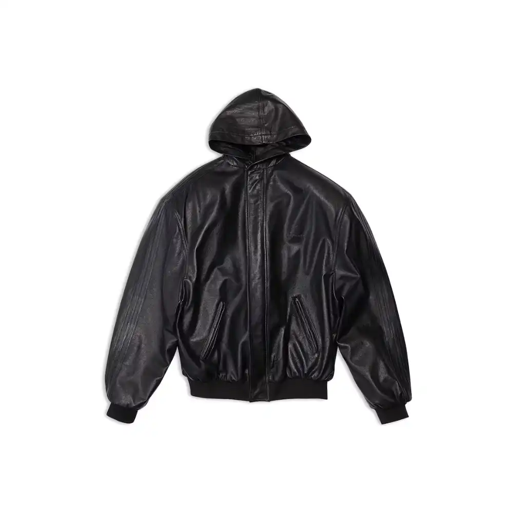 Balenciaga x adidas Jaqueta Leather Black - Droper