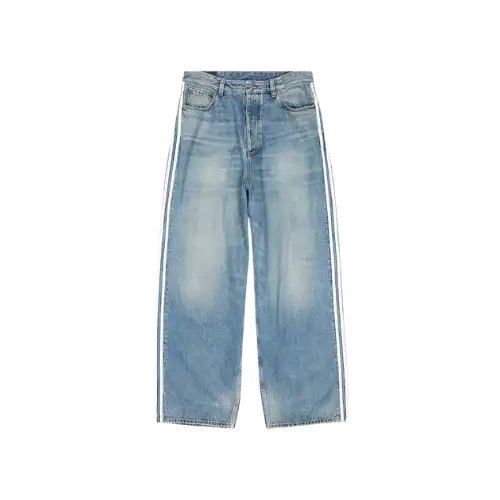 Balenciaga x adidas Calça Large Baggy Blue - Droper