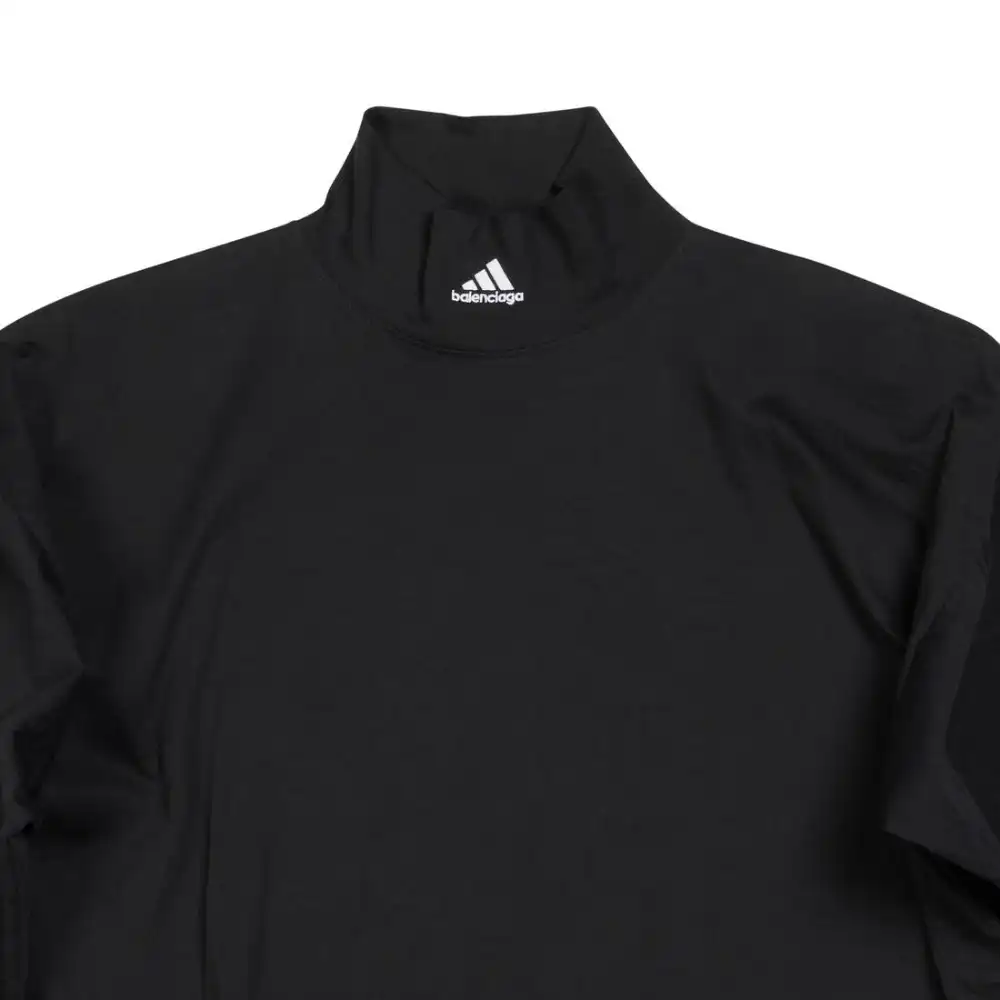 Balenciaga x adidas Camiseta High Neck Black foto 2