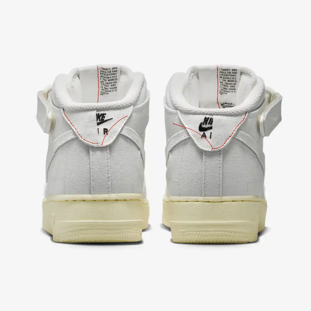 Nike Air Force 1 Mid Summit White - Droper