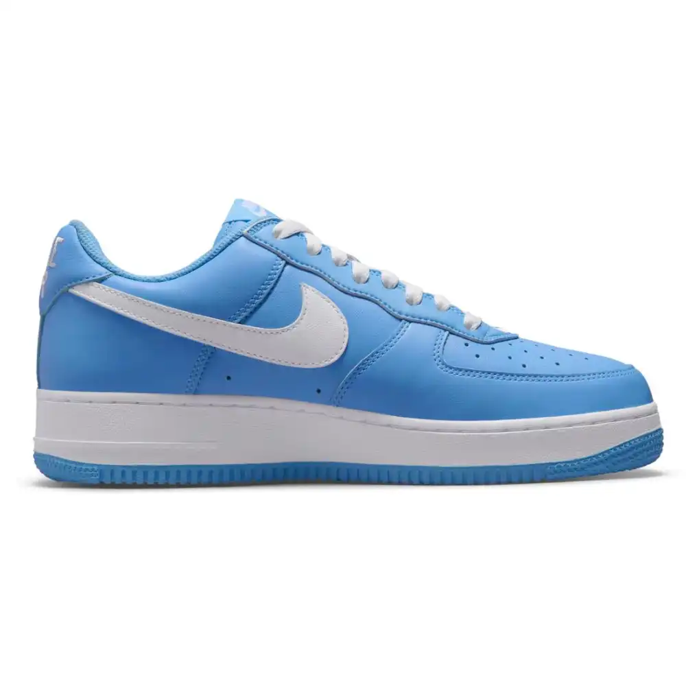 nike air force one blue white