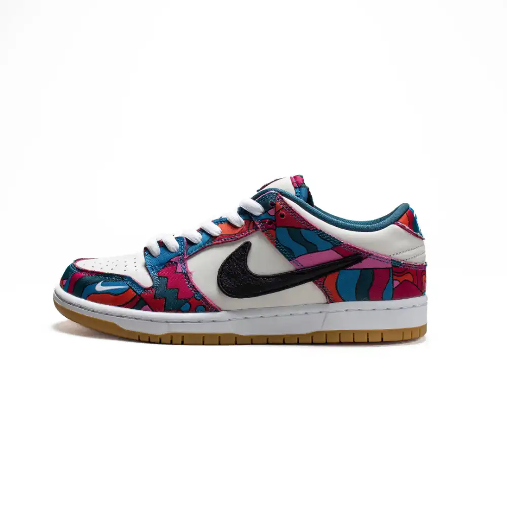 parra x nike sb dunk low pro qs abstract art