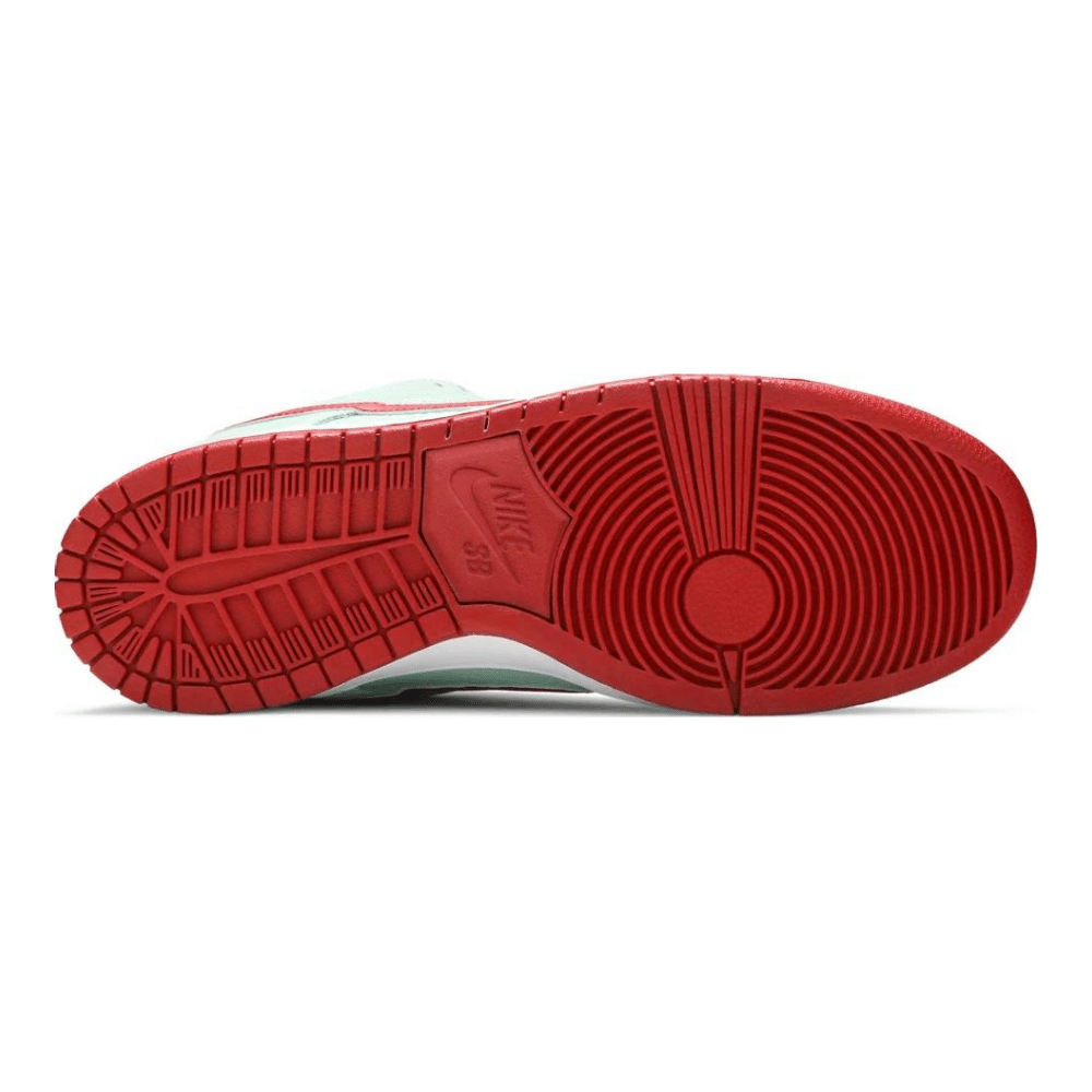 Nike SB Dunk Low Medium Mint Gym Red foto 4