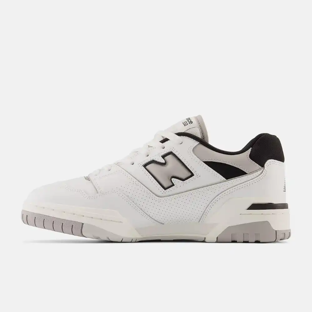 New Balance 550 White Concrete Black foto 3