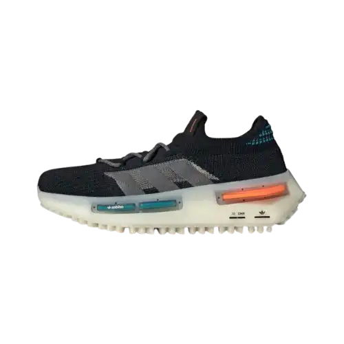 adidas NMD_S1 Core Black Teal Orange