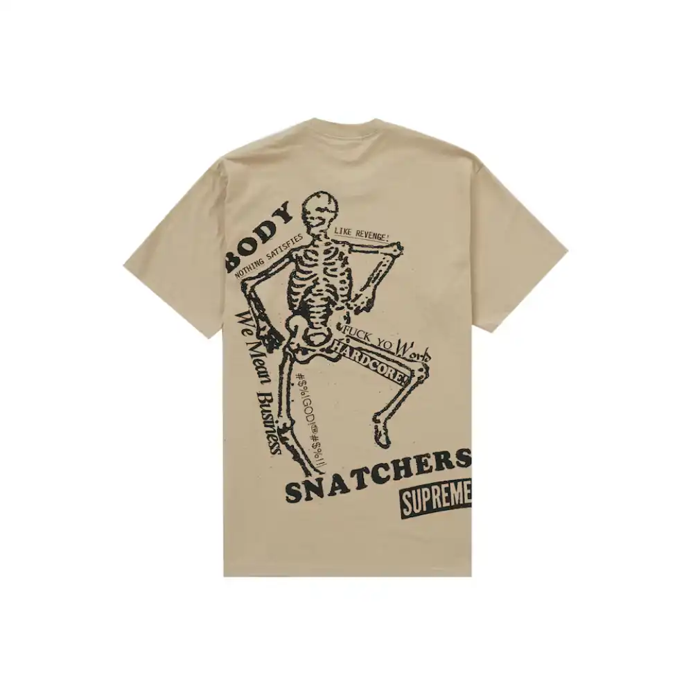 Camiseta Supreme Body Snatchers Khaki foto 1