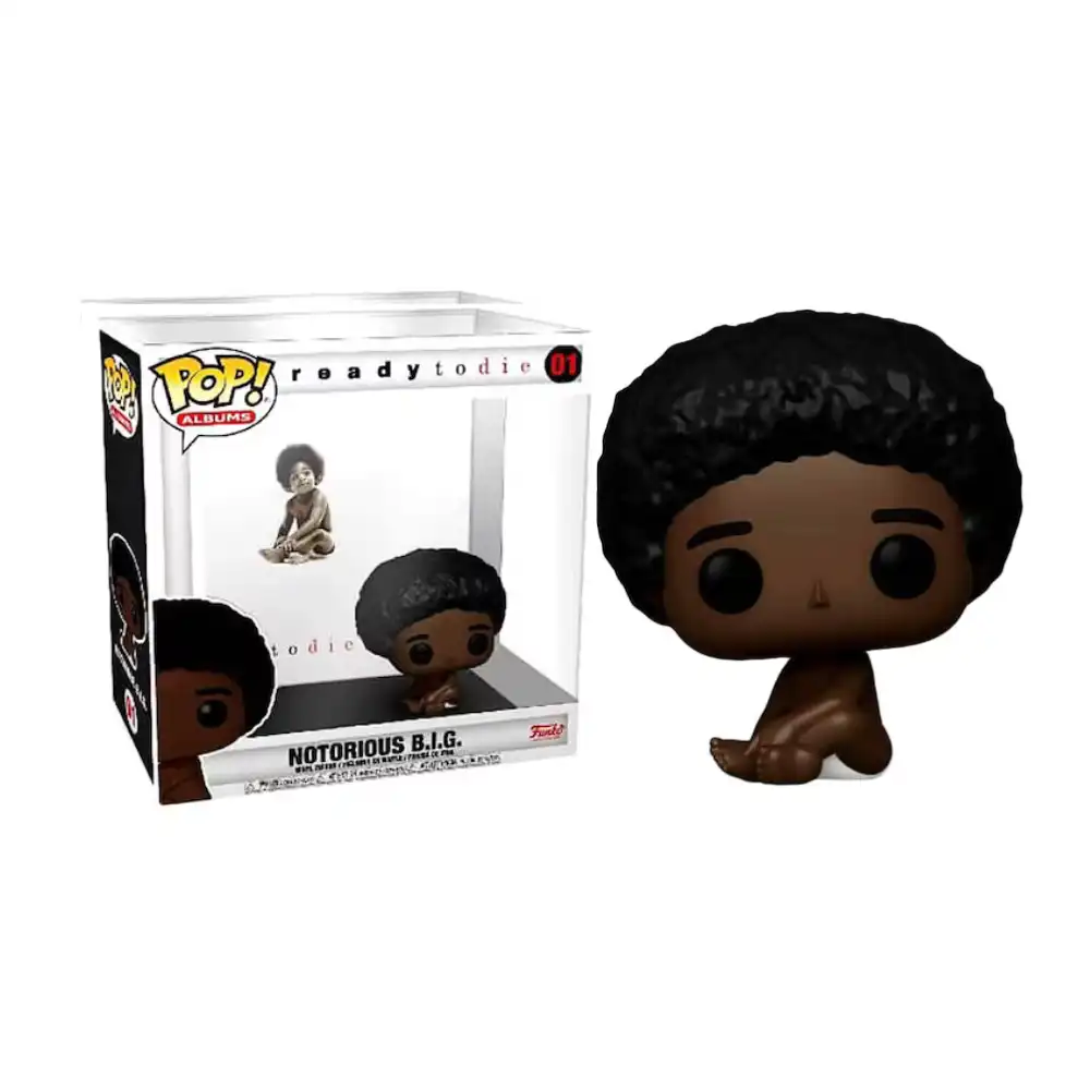 Funko Pop! Albums Biggie Smalls Ready to Die Notorious B.I.G #01