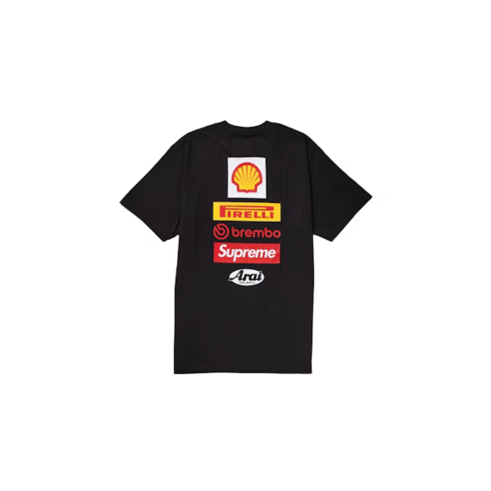 Imagem Ducati x Supreme Camiseta Logo Black