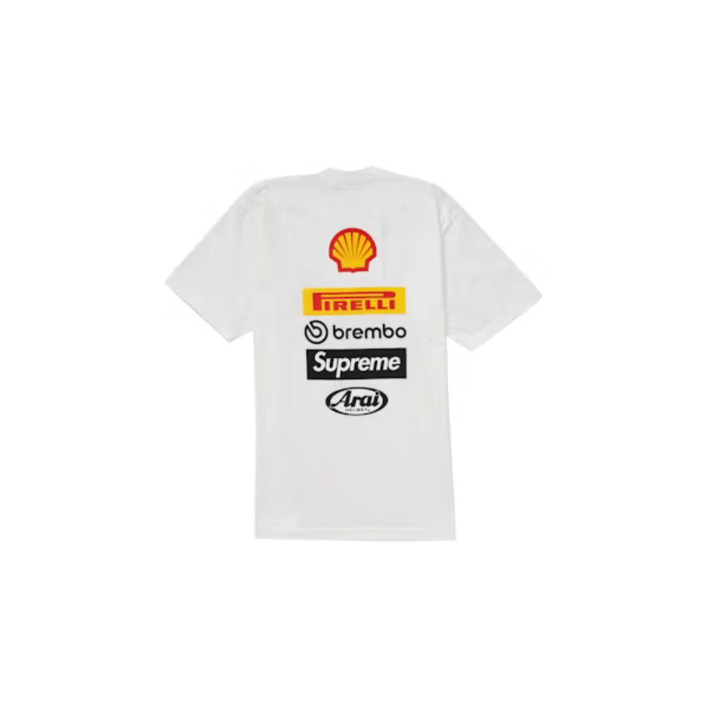 Imagem Ducati x Supreme Camiseta Logo White