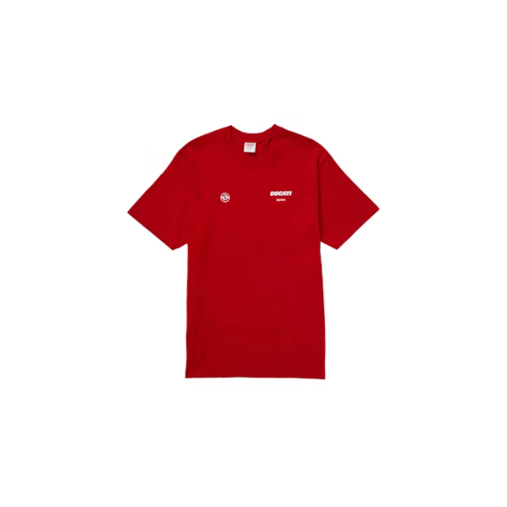 Ducati x Supreme Camiseta Logo Red - Droper