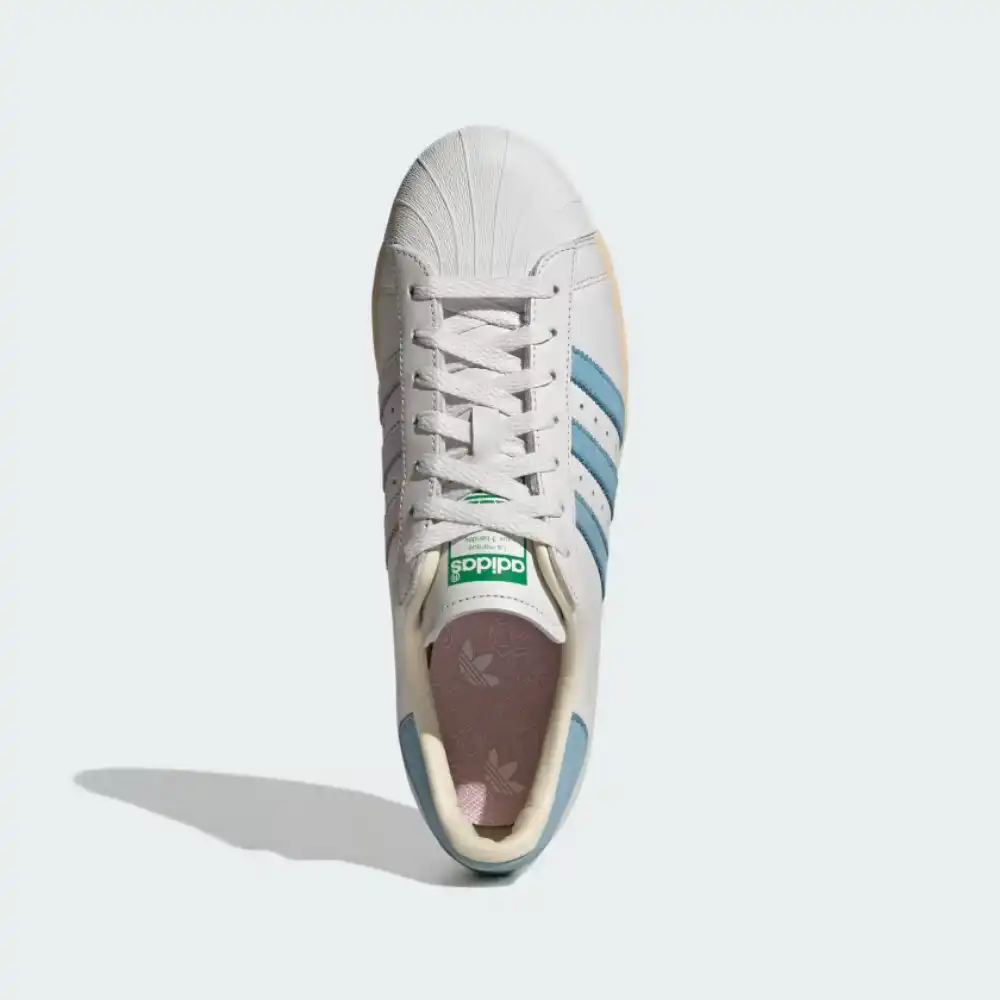 adidas Superstar 82 Crystal White Clear Blue foto 2