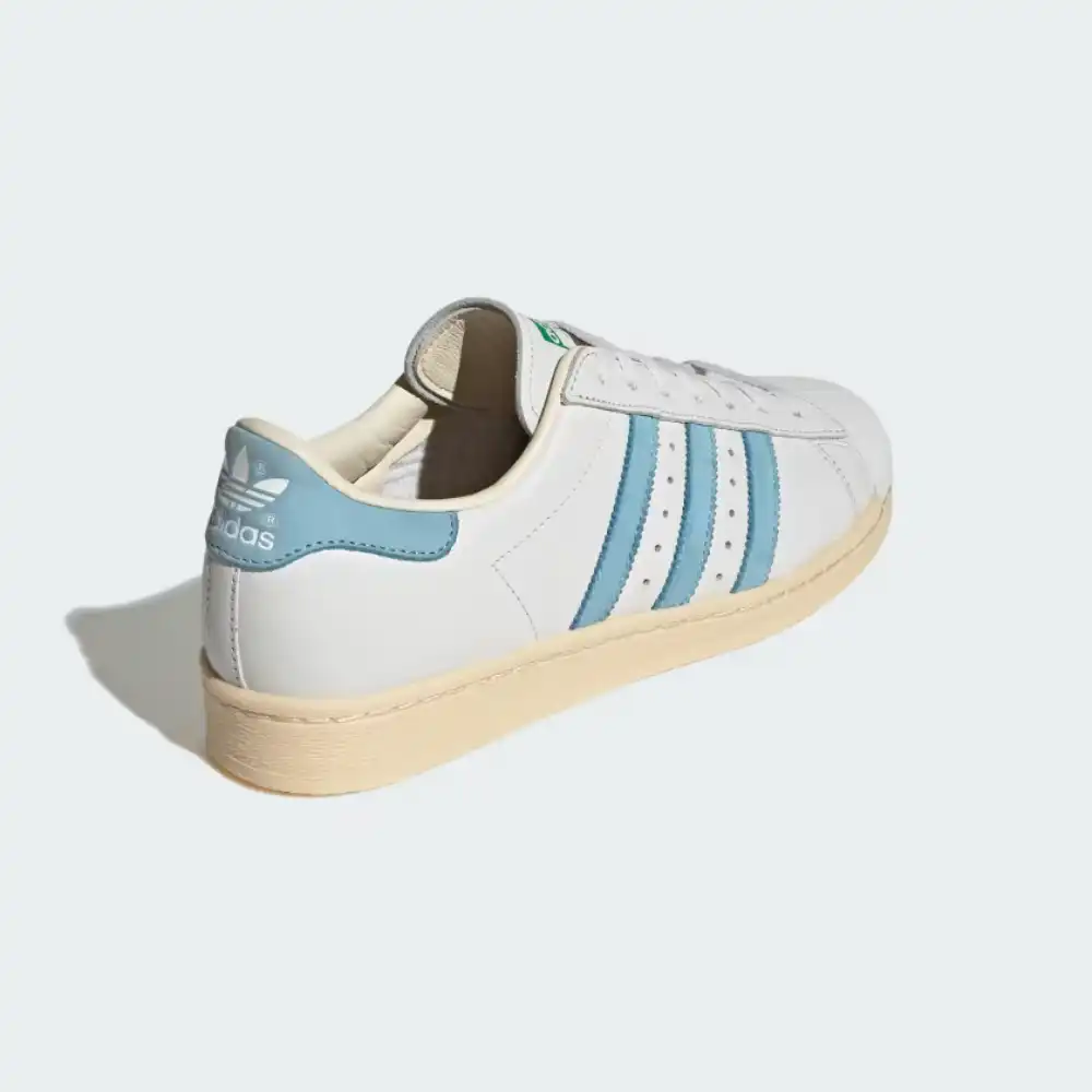 adidas Superstar 82 Crystal White Clear Blue foto 4