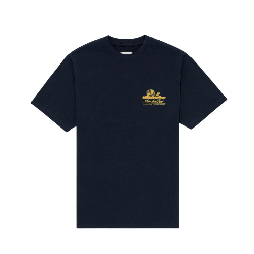 Moletom Aimé Leon Dore Embroidered Logo Crewneck Navy - Droper