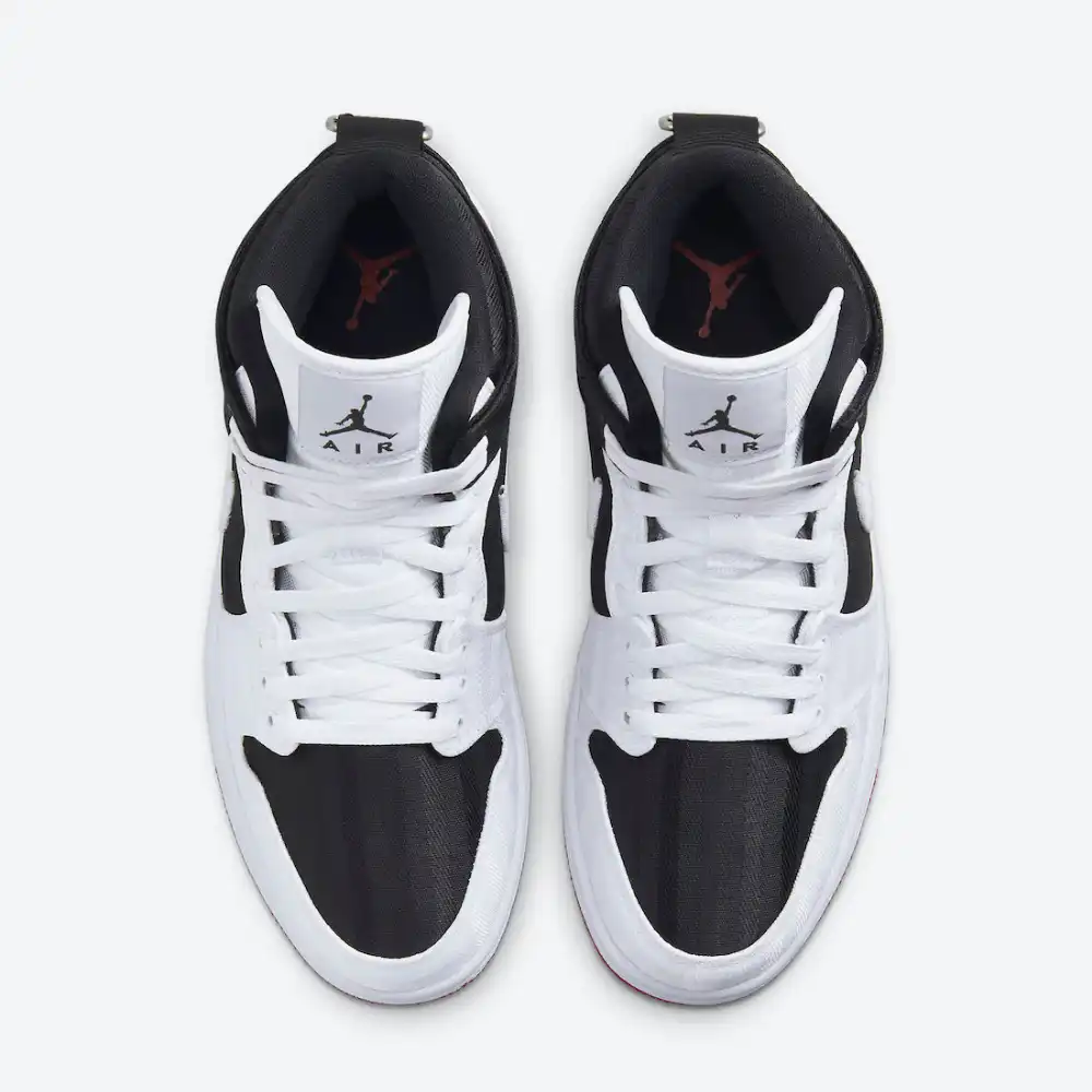Air Jordan 1 Mid SE Utility White Black Gym Redd foto 2