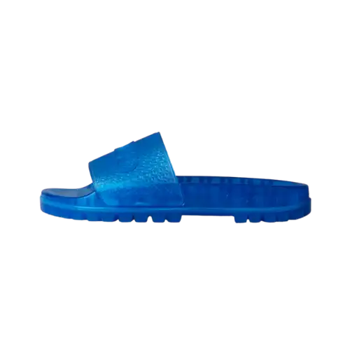 Gucci x adidas Chinelo Adilette Blue Masculino