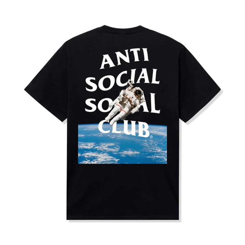 Camiseta Anti Social Social Club Solar Flare Black - Droper
