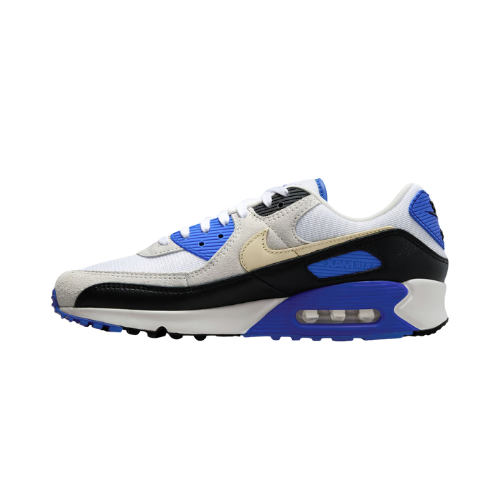 Nike Air Max 90 PRM White Khaki Racer Blue Black