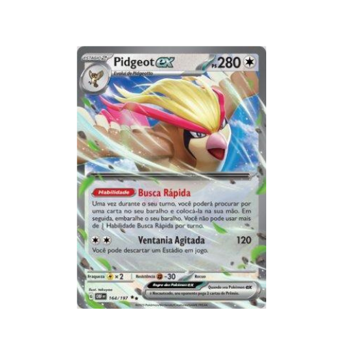 Pidgeot EX 2023 Pokémon TCG (164/197)
