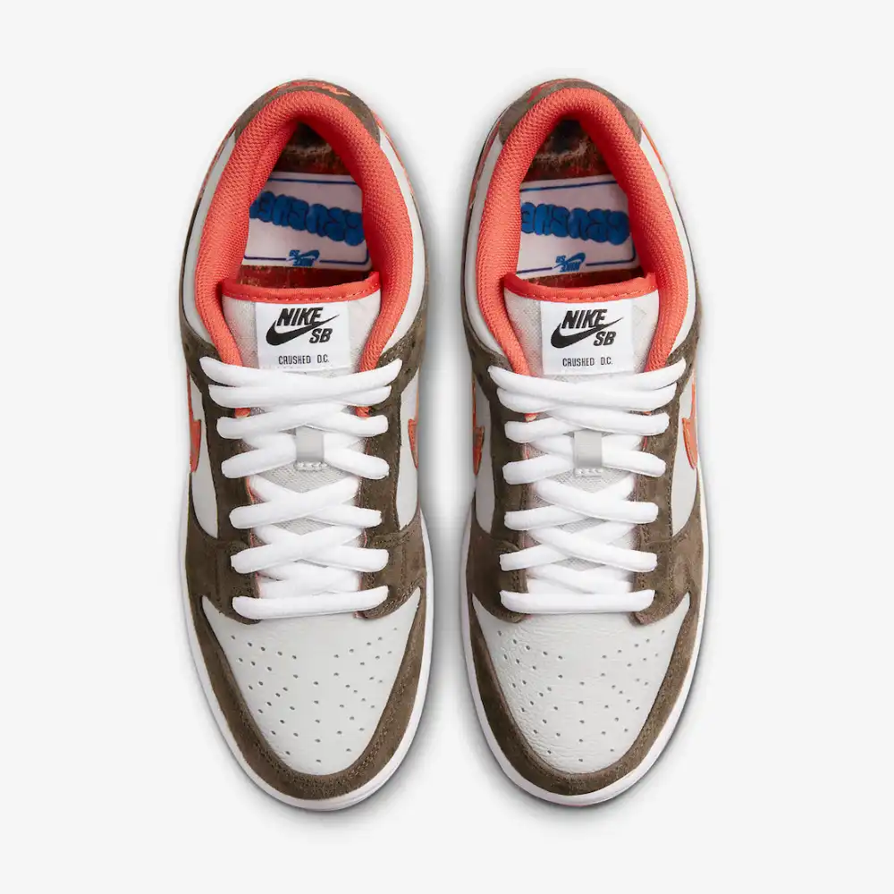 crushed dc x nike sb dunk low