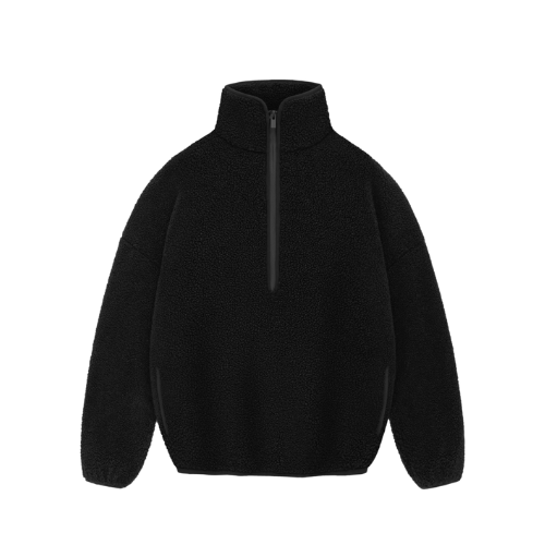 Fear Of God Athletics x adidas Moletom Trilha Meio Zíper Black