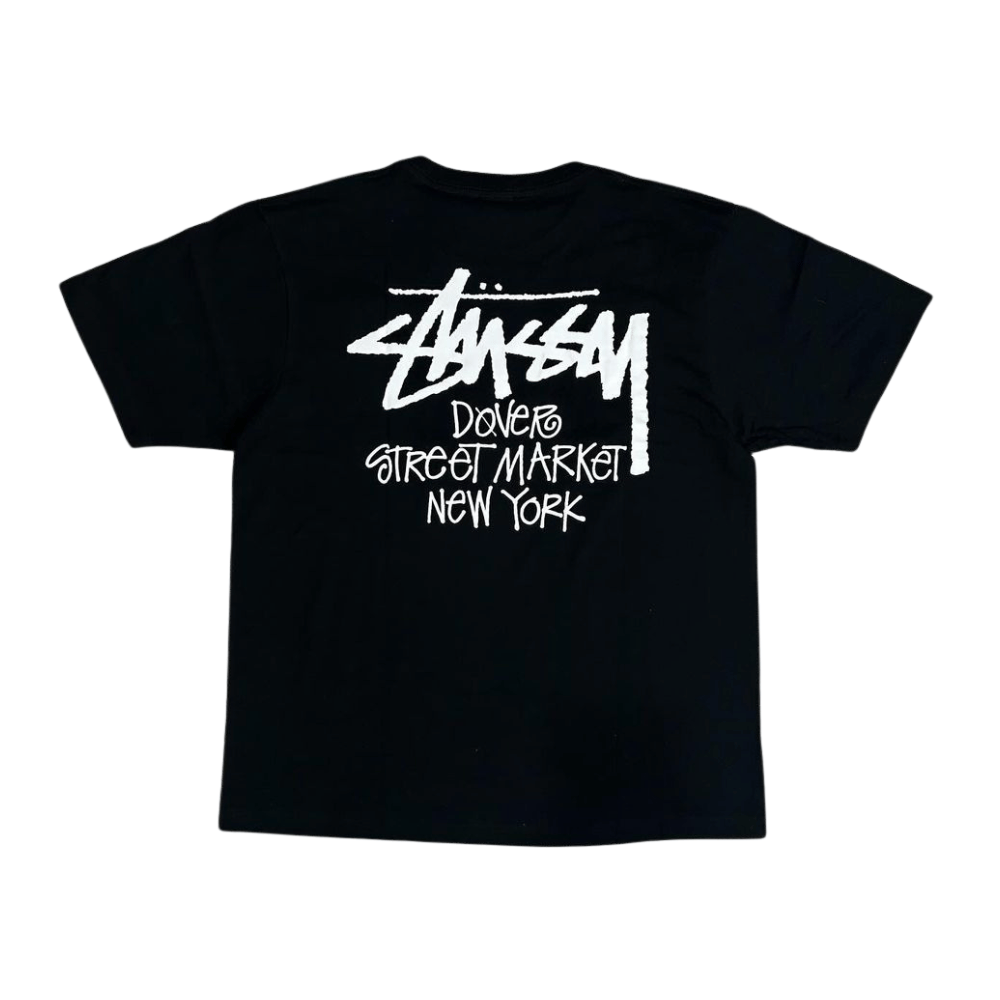 Stussy Dover Street Market Tシャツ Dover Street Market x Stussy Camiseta New York Black - Droper