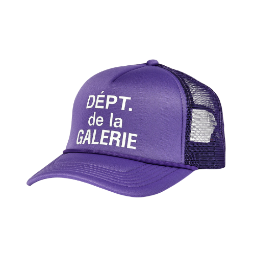 Boné Gallery Dept. French Logo Trucker Flo Purple