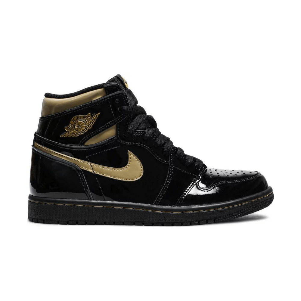 Air Jordan 1 Retro High OG Black Metallic Gold foto 1