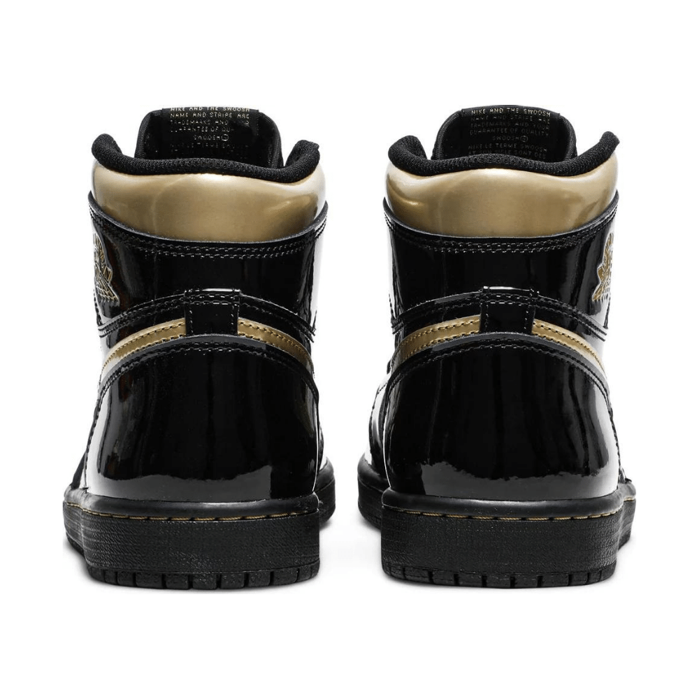 Air Jordan 1 Retro High OG Black Metallic Gold foto 2