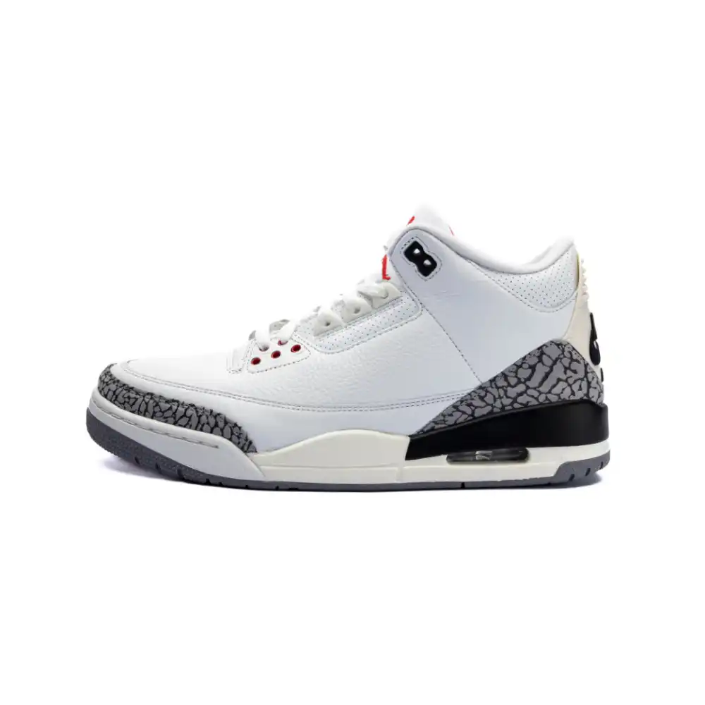 Air Jordan 3 White Cement Reimagined - Droper