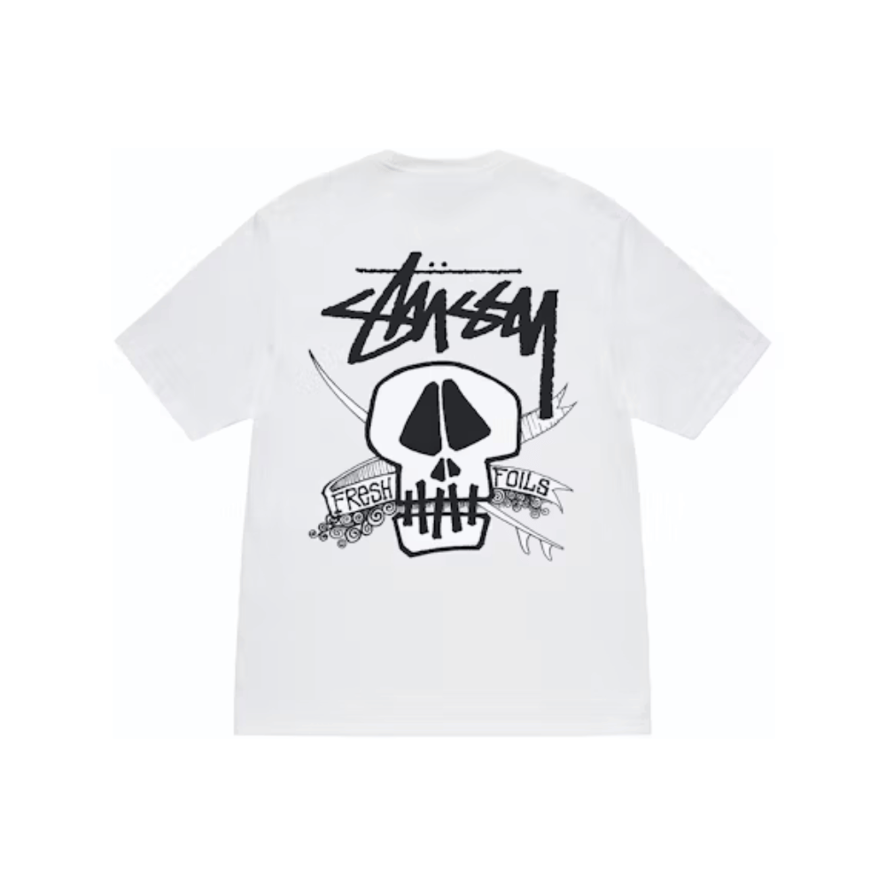 Camiseta Stussy Fresh Foils White - Droper