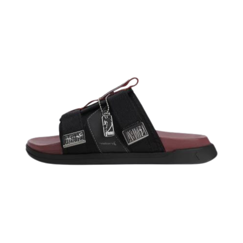NBA x Rider Slide SLX Miami Heat Preto/Vinho