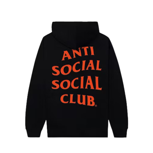 Moletom Anti Social Social Club Mind Games Black Orange