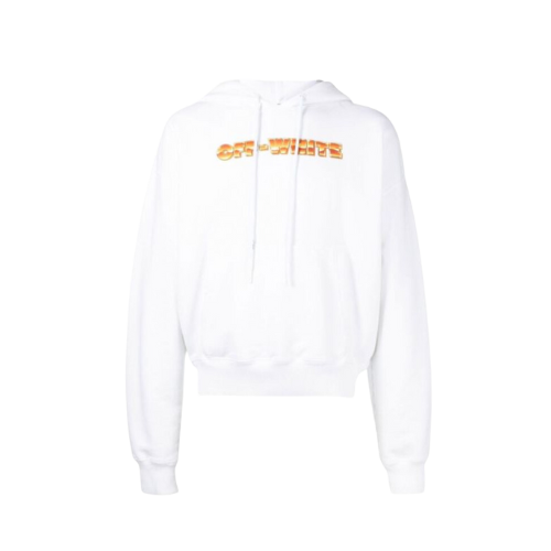 Moletom Off-White Arrow Logo White