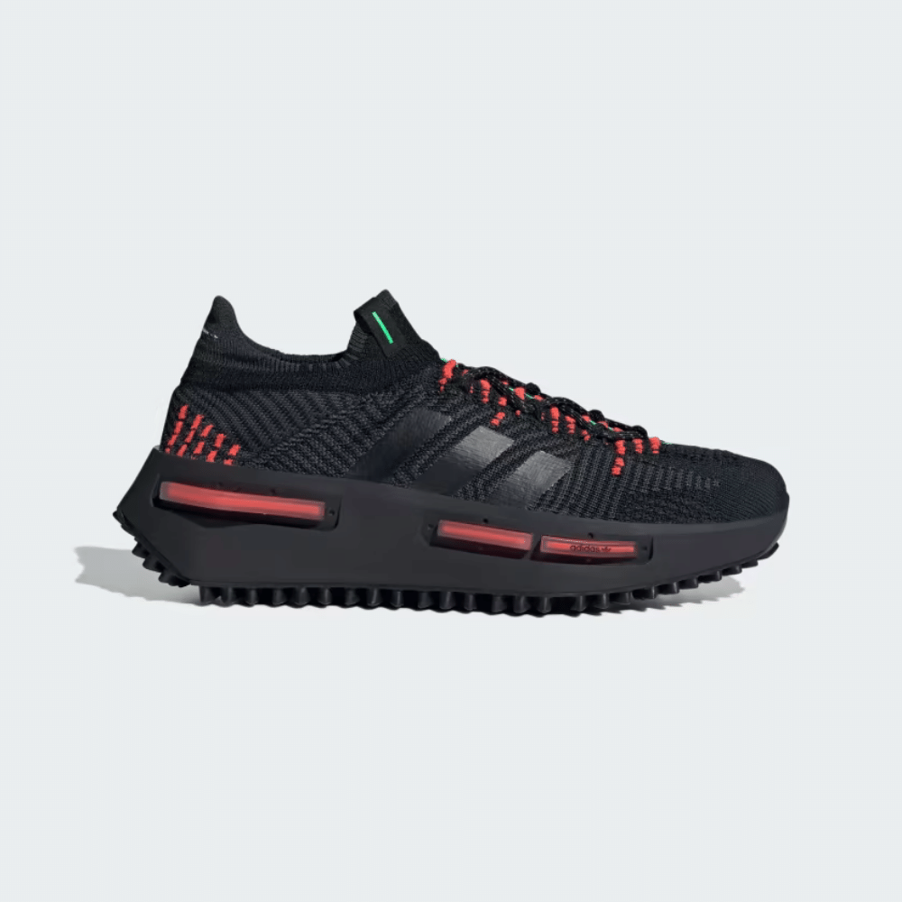 adidas NMD_S1 Core Black Flash Lime - Droper