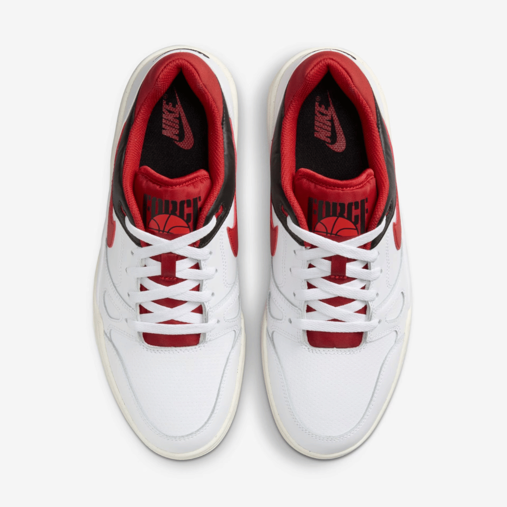 Nike Full Force Low White Mystic Red foto 2
