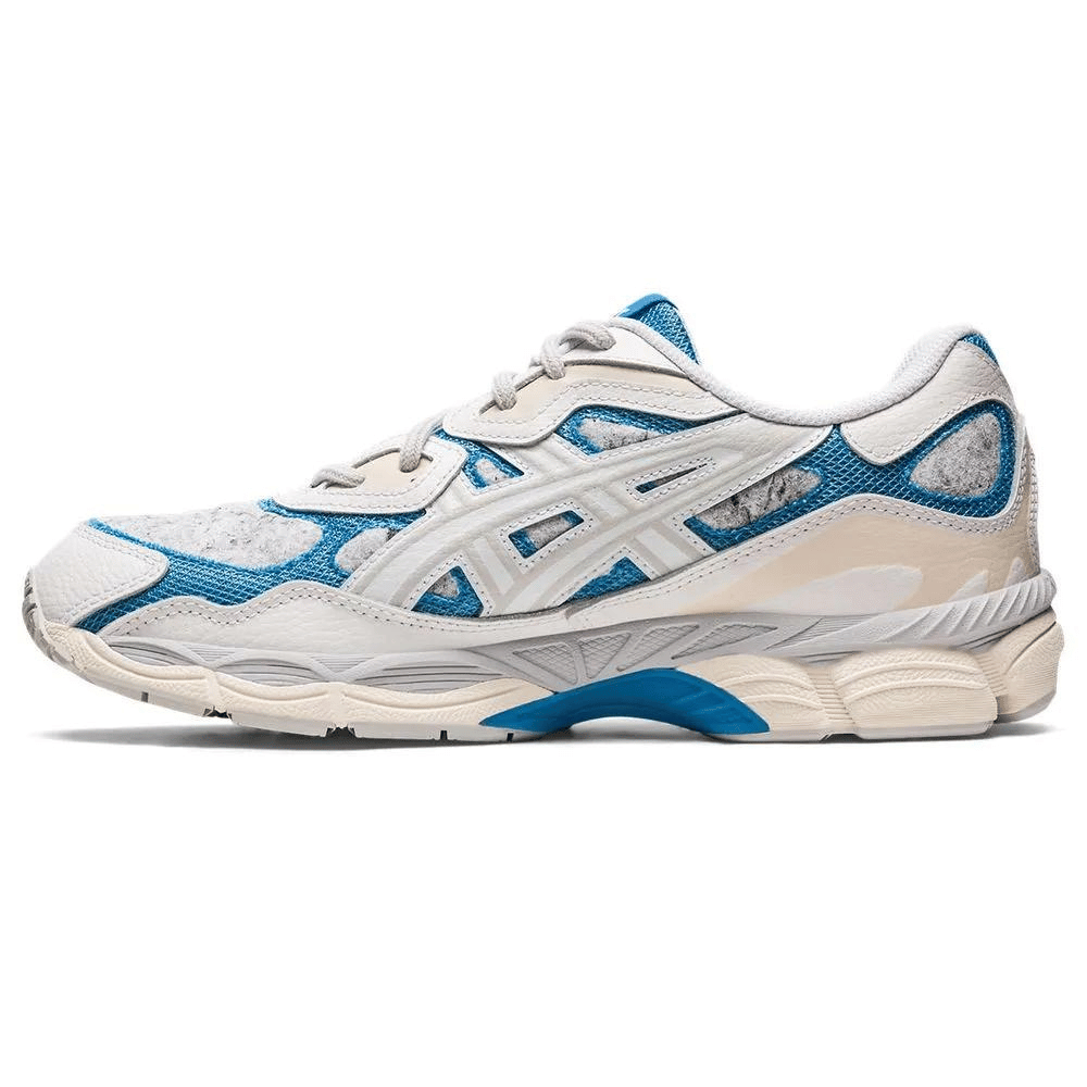 Asics Gel NYC Shigen 2.0 White Dolphin Blue - Droper