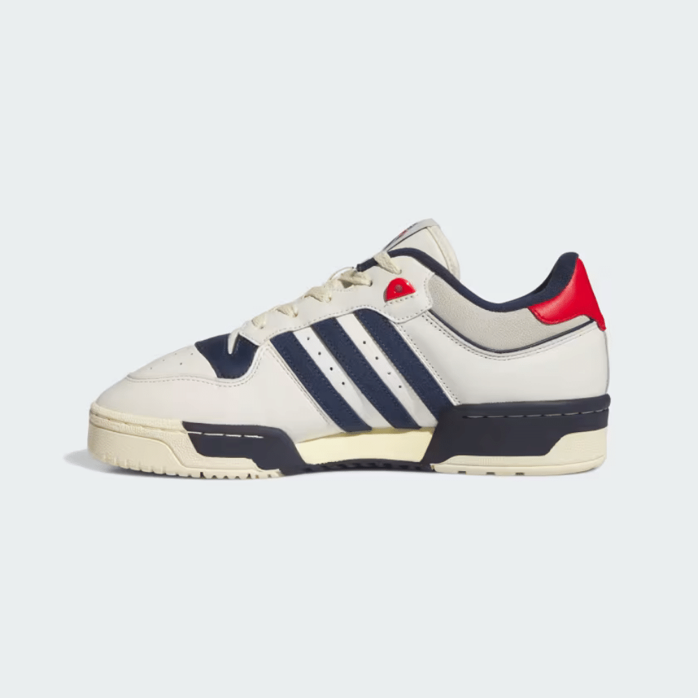 adidas Rivalry 86 Low Ivory Night Indigo Better Scarlet - Droper